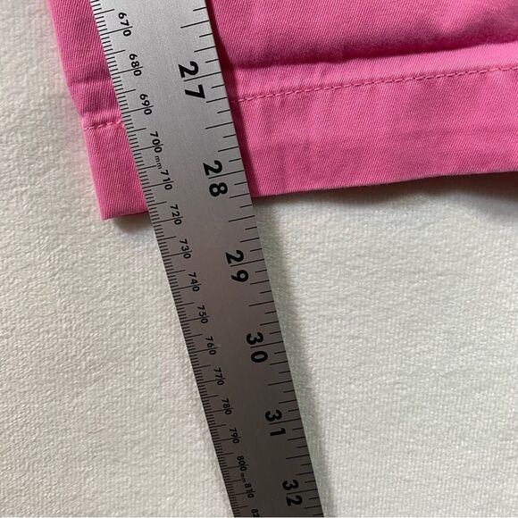 Polo Ralph Lauren Pink Chino Style Ankle Pants Size 8 - Picture 12 of 12